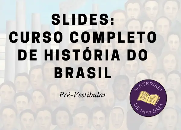 Slides gratuitos sobre História do Brasil.