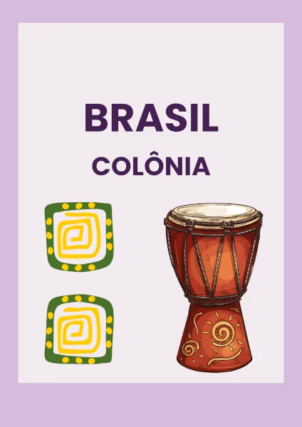 Materiais sobre Brasil Colônia;
