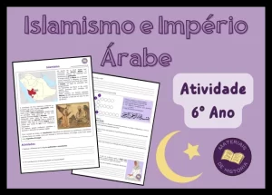 Atividade Islamismo e Império Árabe – 6º ano (para imprimir)